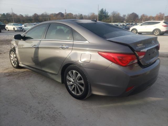 5NPEC4AC6EH843160 - 2014 HYUNDAI SONATA SE GRAY photo 2