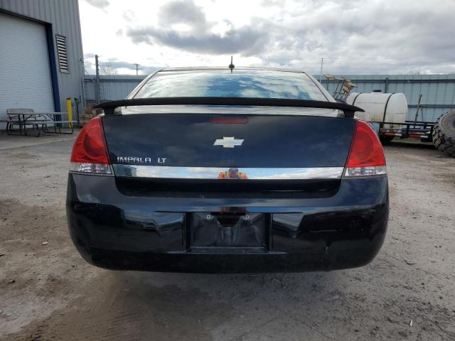 2G1WT58N281360197 - 2008 CHEVROLET IMPALA LT BLACK photo 6