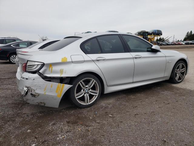 WBAFU7C56DDU76554 - 2013 BMW 535 XI SILVER photo 3