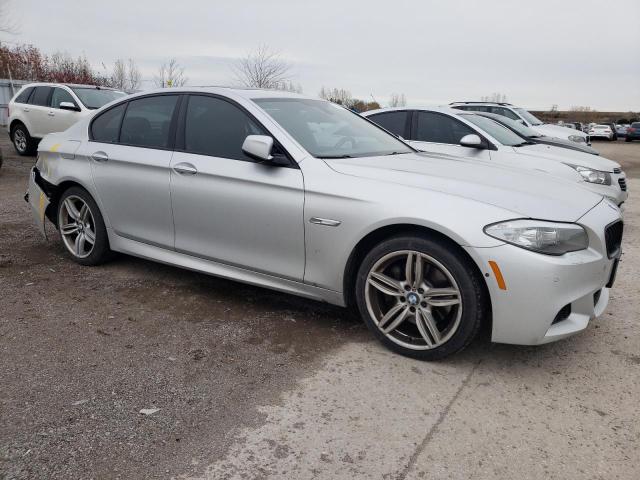 WBAFU7C56DDU76554 - 2013 BMW 535 XI SILVER photo 4