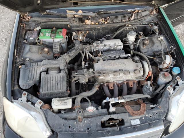 1HGEJ8646YL066589 - 2000 HONDA CIVIC EX GREEN photo 11