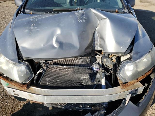 2HGFG1B03AH000078 - 2010 HONDA CIVIC EXL ნაცრისფერი ფოტო 11
