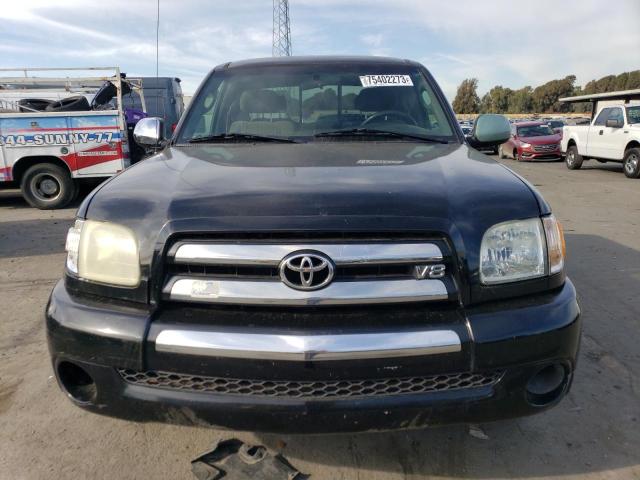 5TBRT34173S405530 - 2003 TOYOTA TUNDRA ACCESS CAB SR5 BLACK photo 5