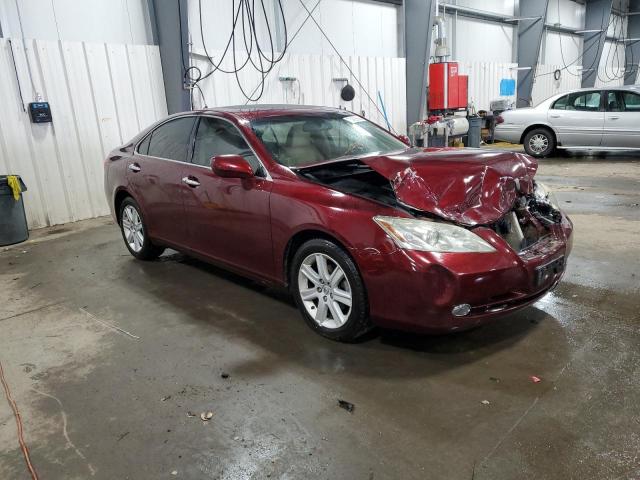 JTHBJ46G272094512 - 2007 LEXUS ES 350 RED photo 4