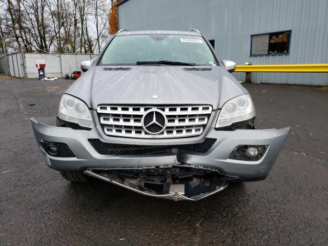 4JGBB8GB9AA539930 - 2010 MERCEDES-BENZ ML 350 4MATIC SILVER photo 5
