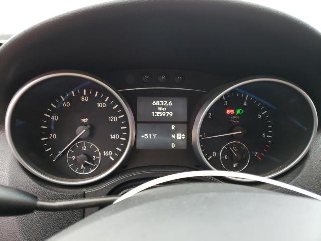 4JGBB8GB9AA539930 - 2010 MERCEDES-BENZ ML 350 4MATIC SILVER photo 9