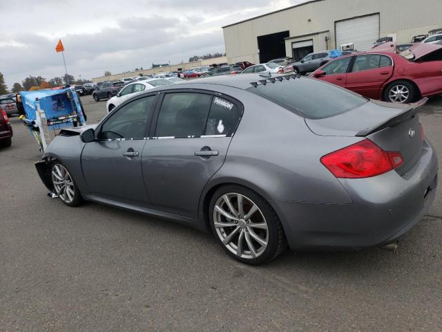 JN1CV6AP7BM509725 - 2011 INFINITI G37 BASE GRAY photo 2