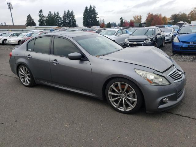 JN1CV6AP7BM509725 - 2011 INFINITI G37 BASE GRAY photo 4