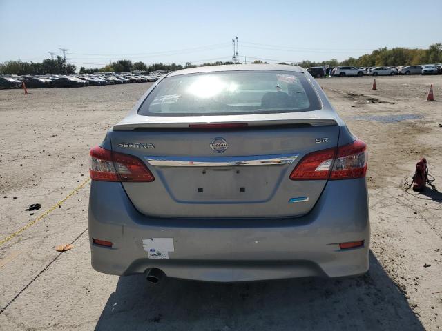 3N1AB7AP8EL638240 - 2014 NISSAN SENTRA S GRAY photo 6