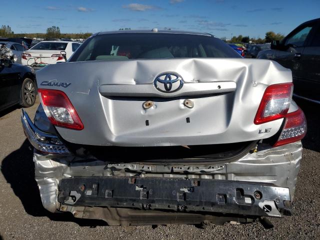 4T1BF3EK0AU046498 - 2010 TOYOTA CAMRY BASE SILVER photo 6