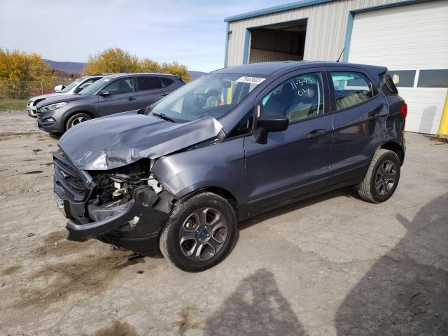 MAJ6P1SL1JC217842 - 2018 FORD ECOSPORT S GRAY photo 1