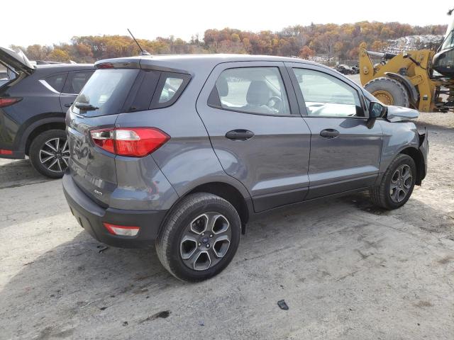 MAJ6P1SL1JC217842 - 2018 FORD ECOSPORT S GRAY photo 3