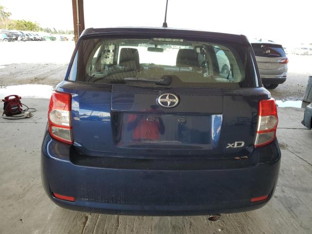 JTKKU4B48AJ051660 - 2010 TOYOTA SCION XD BLUE photo 6