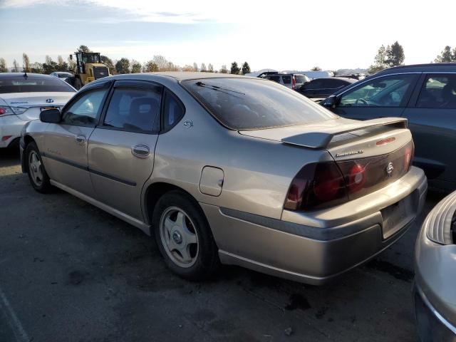 2G1WH55K029114835 - 2002 CHEVROLET IMPALA LS BEIGE photo 2