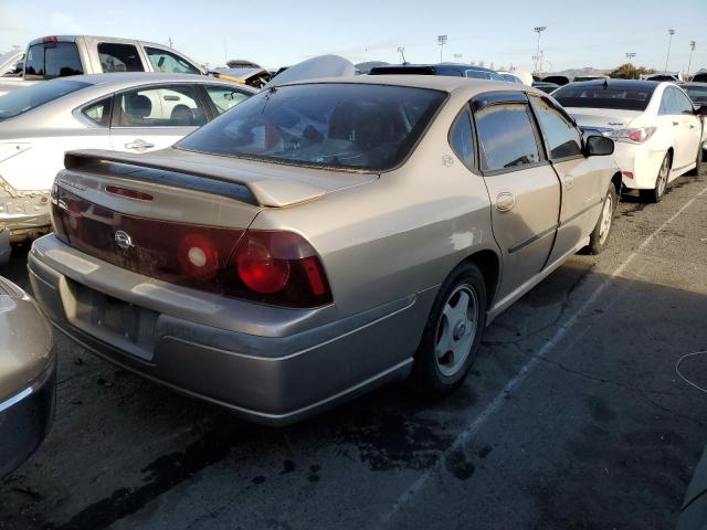 2G1WH55K029114835 - 2002 CHEVROLET IMPALA LS BEIGE photo 3