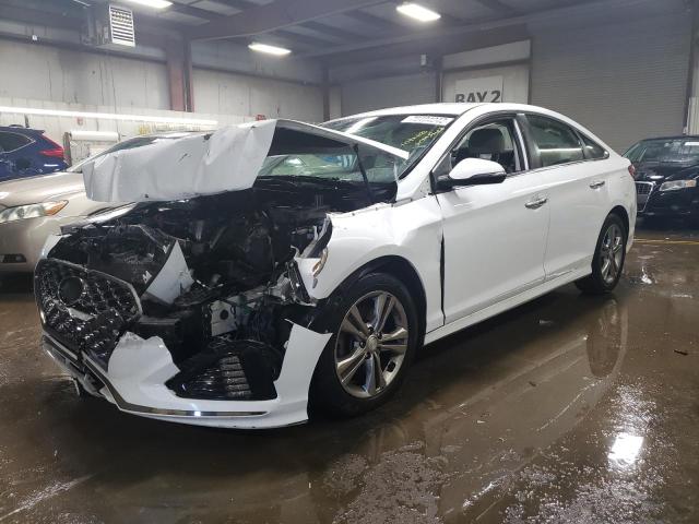 5NPE34AF5KH753956 - 2019 HYUNDAI SONATA LIMITED WHITE photo 1