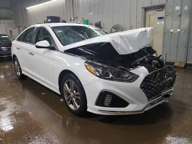 5NPE34AF5KH753956 - 2019 HYUNDAI SONATA LIMITED WHITE photo 4