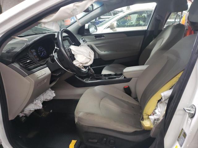 5NPE34AF5KH753956 - 2019 HYUNDAI SONATA LIMITED WHITE photo 7