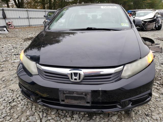 2HGFB2F85CH310515 - 2012 HONDA CIVIC EX BLACK photo 5