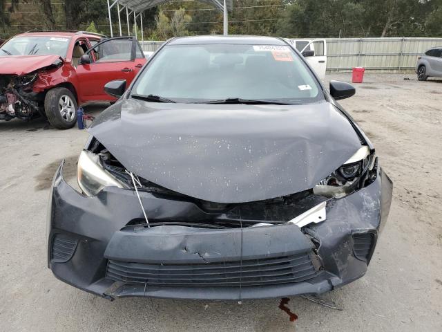 2T1BURHE2EC043687 - 2014 TOYOTA COROLLA L BLACK photo 5