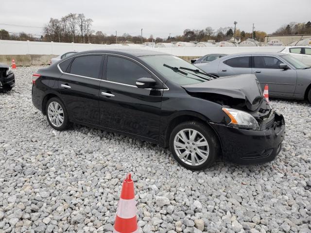 3N1AB7AP8EY299238 - 2014 NISSAN SENTRA S BLACK photo 4