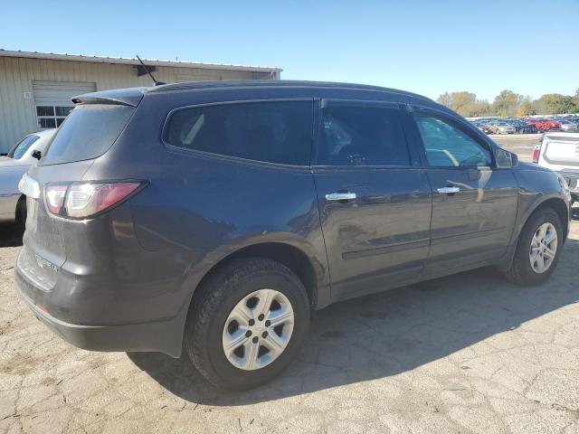 1GNKRFED7DJ153754 - 2013 CHEVROLET TRAVERSE LS BLACK photo 3