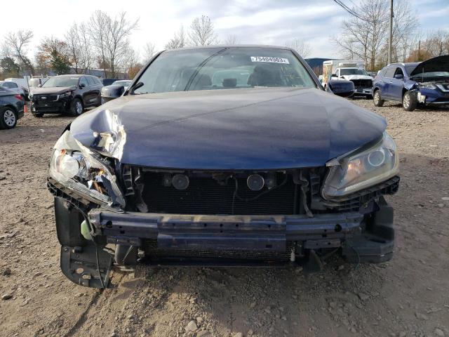 1HGCR2F88EA004246 - 2014 HONDA ACCORD EXL BLUE photo 5