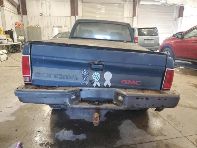 1GTDT14Z3N0512527 - 1992 GMC SONOMA BLUE photo 6