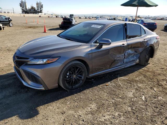 4T1K61AKXNU717305 - 2022 TOYOTA CAMRY XSE BROWN photo 1