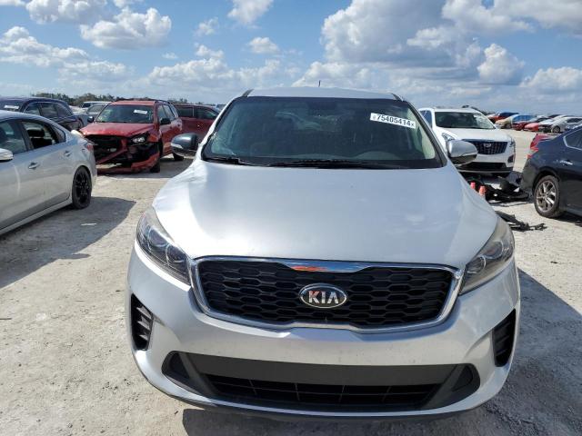 5XYPG4A30KG583144 - 2019 KIA SORENTO L SILVER photo 5