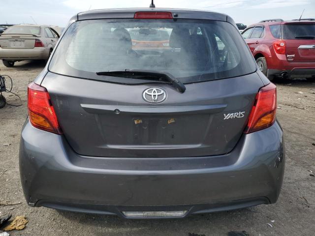 VNKKTUD3XGA059435 - 2016 TOYOTA YARIS L GRAY photo 6