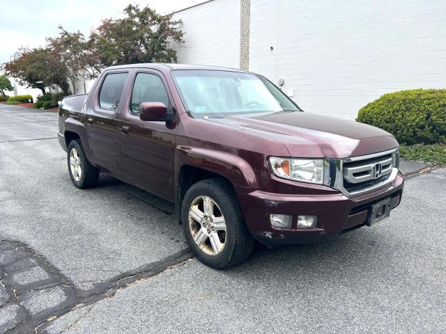 5FPYK1F56BB003275 - 2011 HONDA RIDGELINE RTL BURGUNDY photo 1