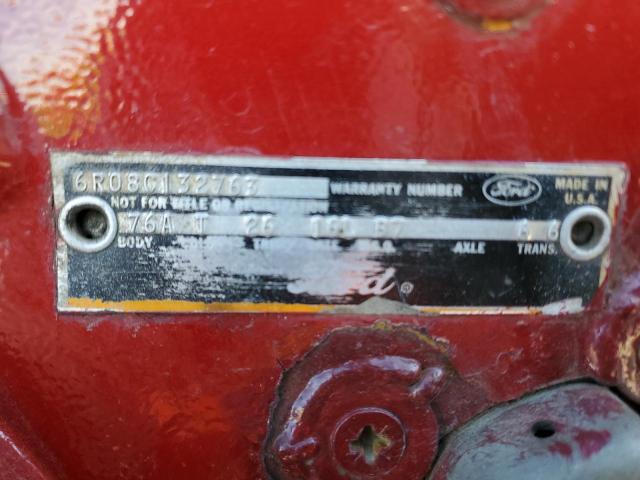 6R08C132763 - 1966 FORD MUSTANG RED photo 12