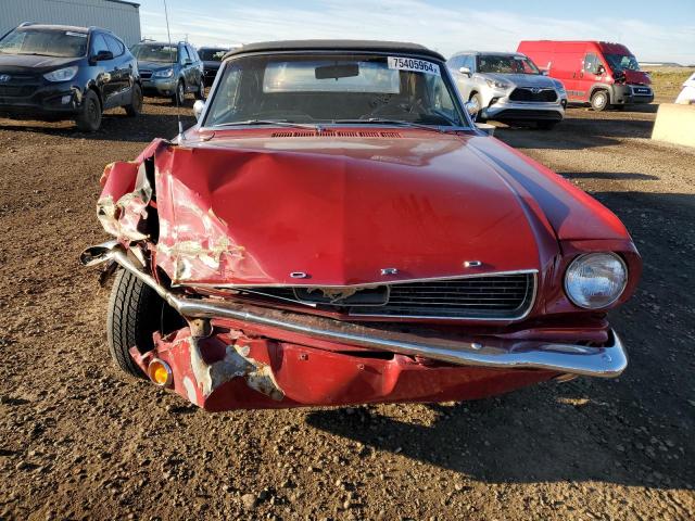 6R08C132763 - 1966 FORD MUSTANG RED photo 5