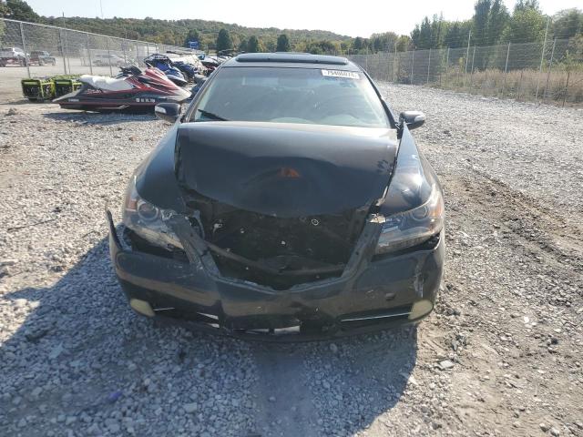 JH4KB2F68AC001356 - 2010 ACURA RL BLACK photo 5