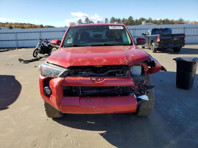 JTEBU5JR5J5489762 - 2018 TOYOTA 4RUNNER SR5/SR5 PREMIUM 红色 照片 5