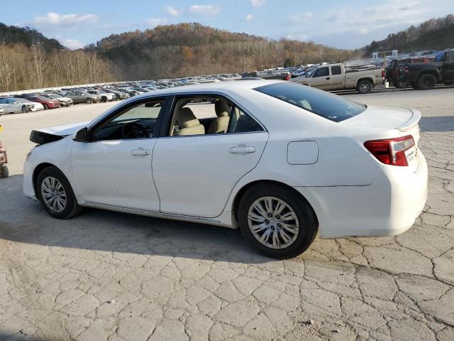 4T1BF1FK4EU448257 - 2014 TOYOTA CAMRY L WHITE photo 2