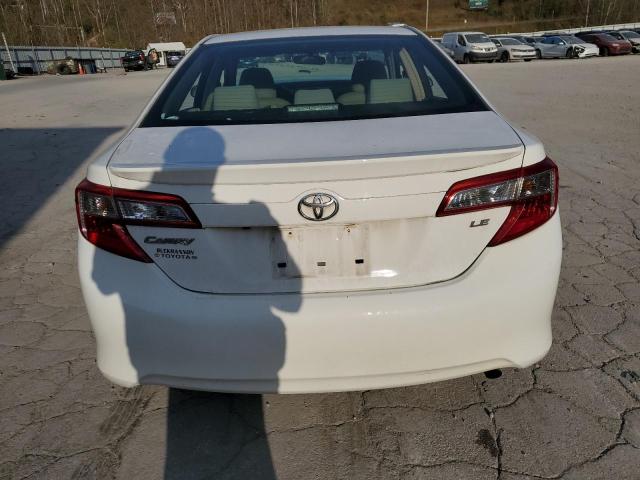 4T1BF1FK4EU448257 - 2014 TOYOTA CAMRY L WHITE photo 6