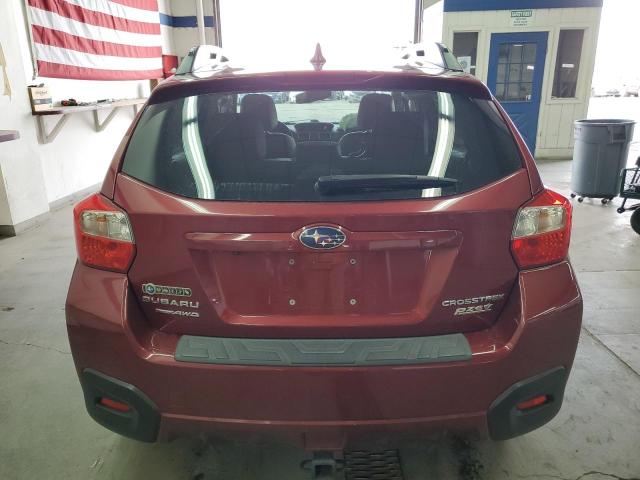 JF2GPALC5GH215361 - 2016 SUBARU CROSSTREK LIMITED BURGUNDY photo 6