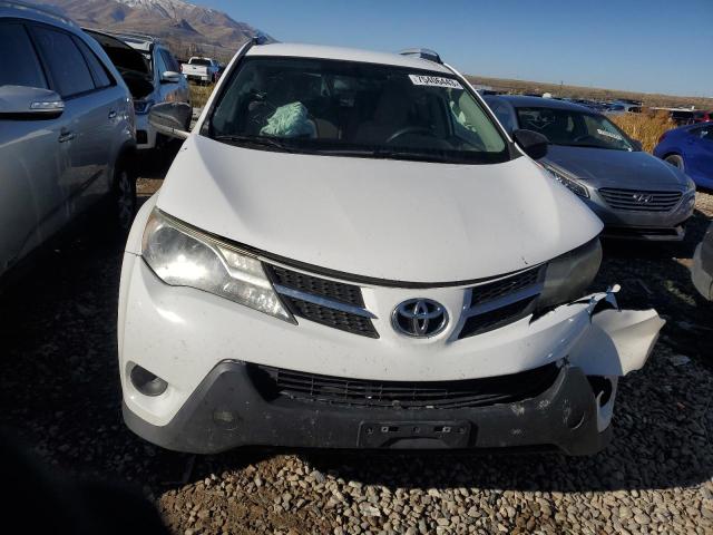 2T3BFREV8DW116595 - 2013 TOYOTA RAV4 LE WHITE photo 5