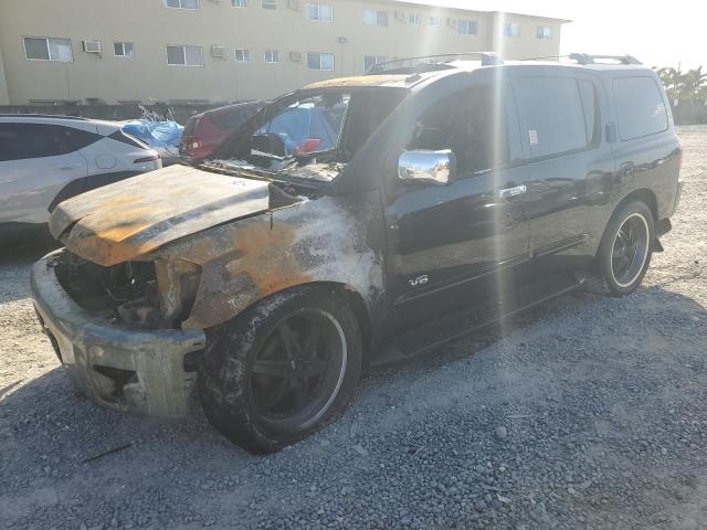 5N1AA08B36N721766 - 2006 NISSAN ARMADA SE BLACK photo 1