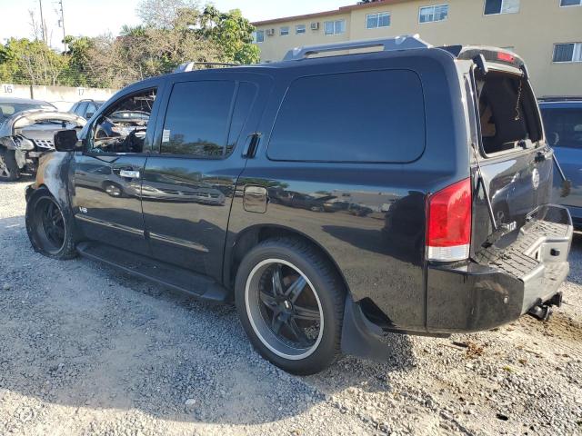 5N1AA08B36N721766 - 2006 NISSAN ARMADA SE BLACK photo 2