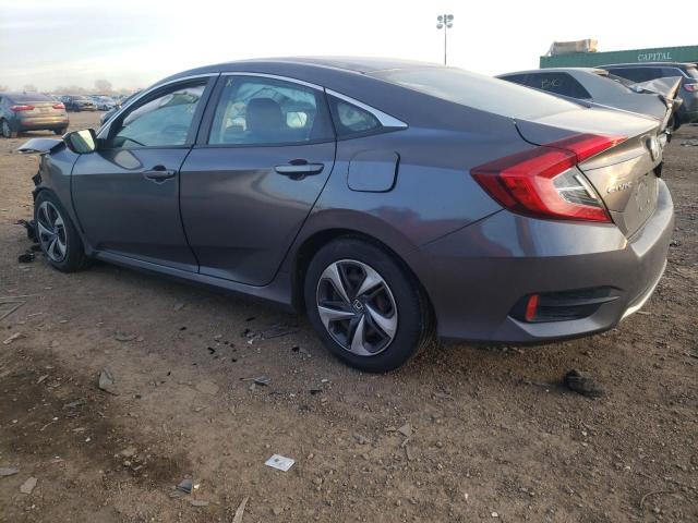 19XFC2F60KE019277 - 2019 HONDA CIVIC LX GRAY photo 2