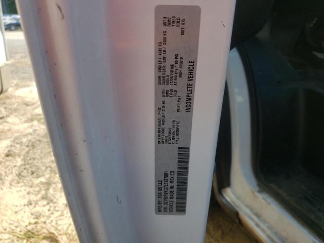 3C7WRVKG7LE137801 - 2020 RAM PROMASTER 3500 STANDARD Weiß Foto 12