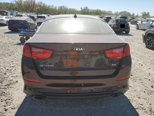 5XXGM4A72EG341704 - 2014 KIA OPTIMA LX MAROON photo 6