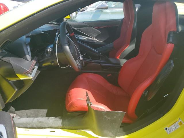 1G1YA3D46P5131826 - 2023 CHEVROLET CORVETTE STINGRAY 1LT YELLOW photo 7
