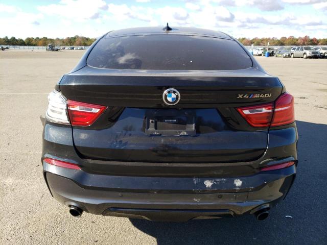 5UXXW7C59J0W64844 - 2018 BMW X4 XDRIVEM40I BLACK photo 6