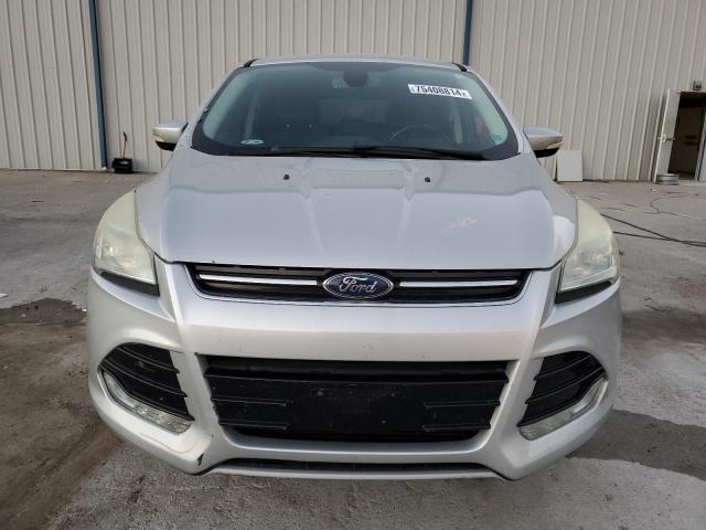 1FMCU9H92DUB99670 - 2013 FORD ESCAPE SEL SILVER photo 5