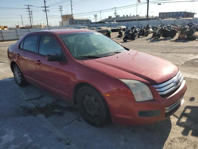 3FAHP06Z38R132773 - 2008 FORD FUSION S RED photo 4