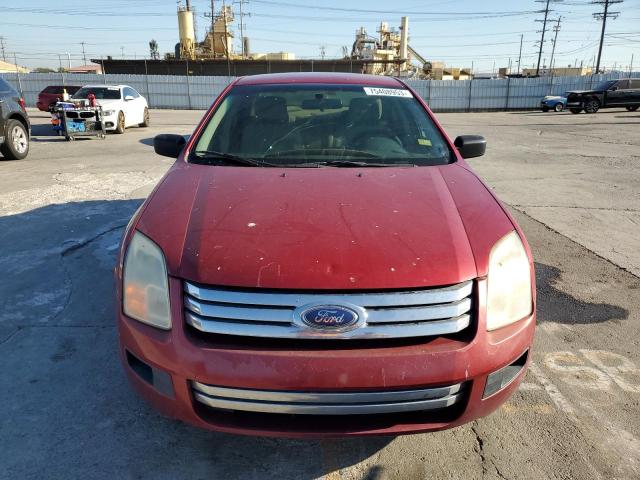 3FAHP06Z38R132773 - 2008 FORD FUSION S RED photo 5